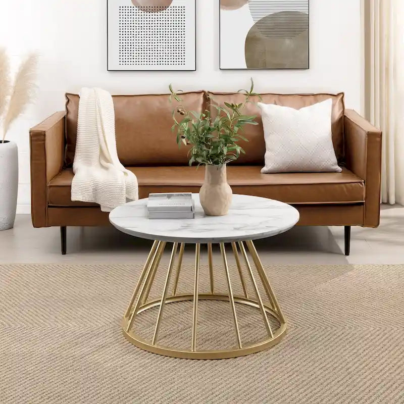 Table basse ronde de 30 pouces