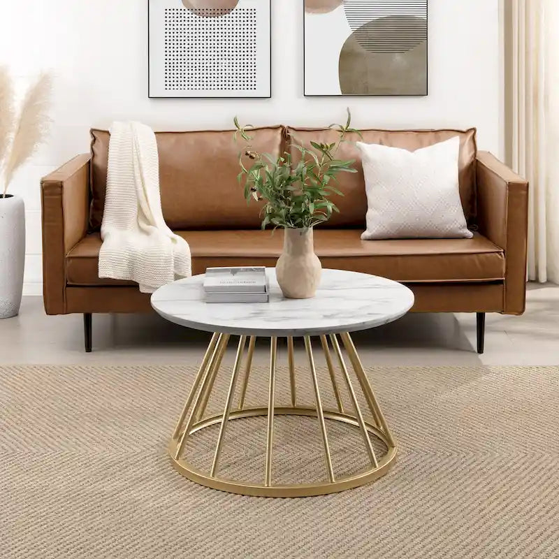 Table basse ronde de 30 pouces