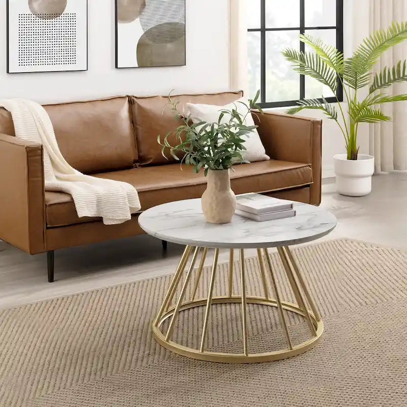 Table basse ronde de 30 pouces