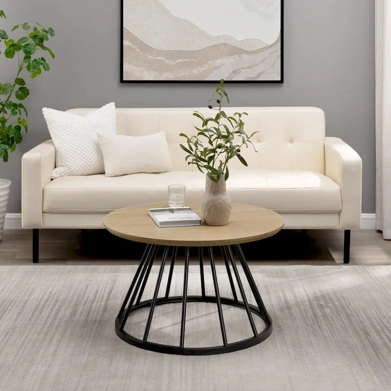 Table basse ronde de 30 pouces
