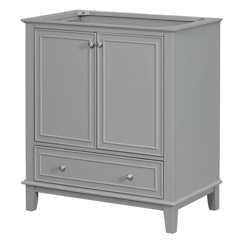 30 Bathroom Floor Storage Cabinet, Bathroom Vanity With Doors, Drawers, Adjustable Shelf Bathroom Cabinet