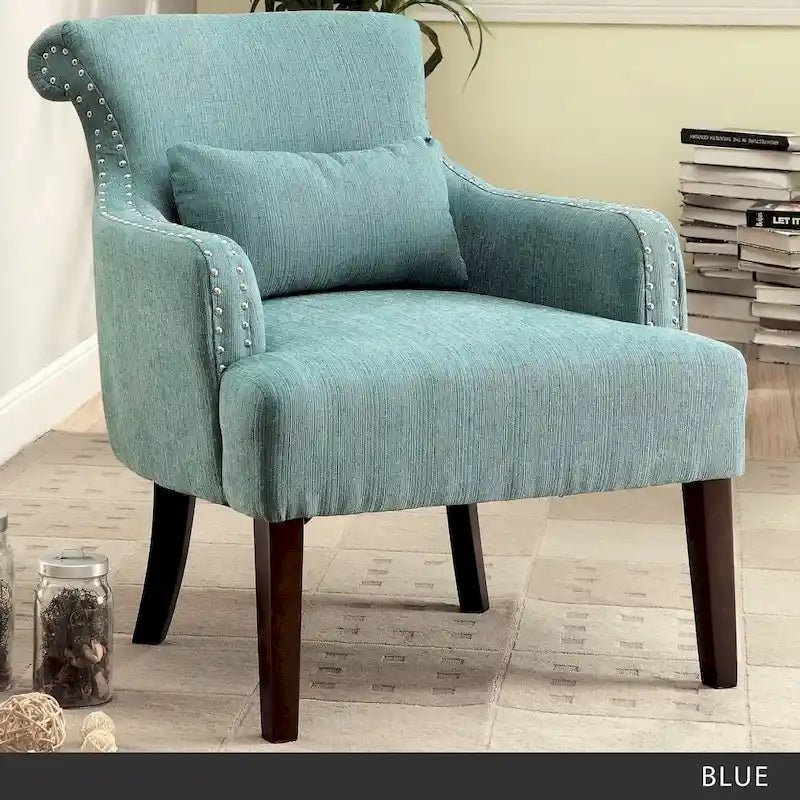 Fauteuil d'appoint contemporain en tissu