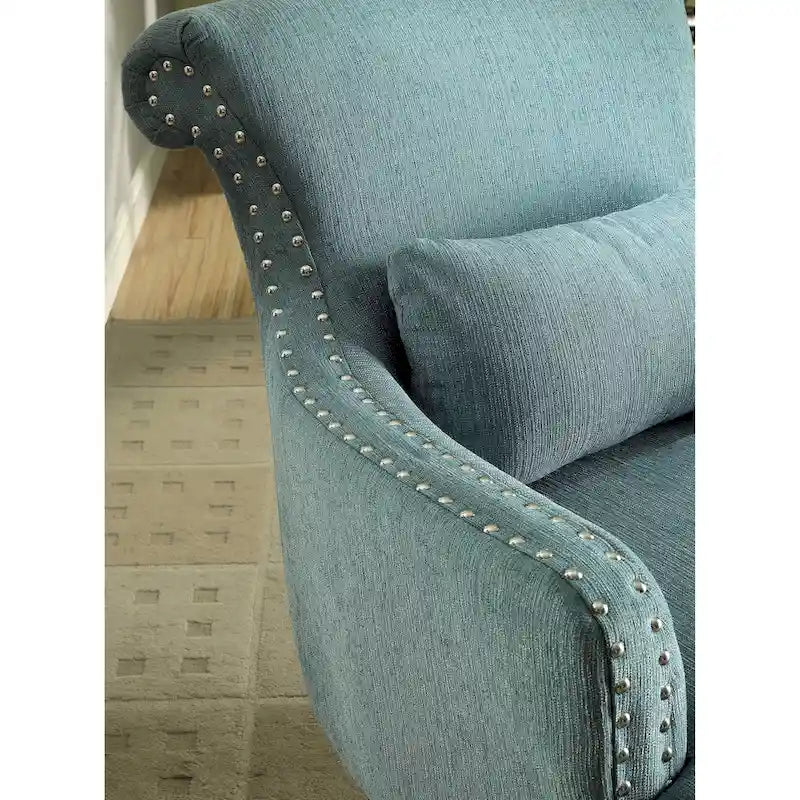 Fauteuil d'appoint contemporain en tissu