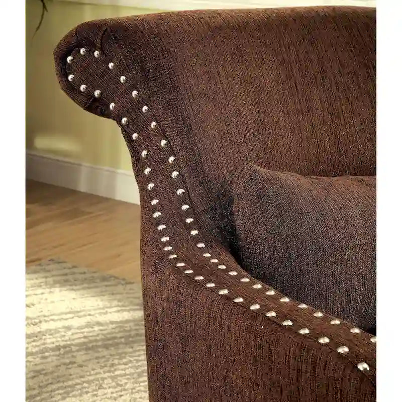 Fauteuil d'appoint contemporain en tissu