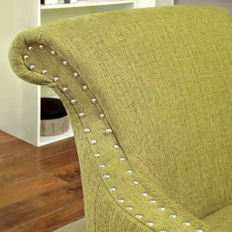 Fauteuil d'appoint contemporain en tissu