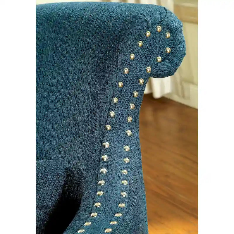 Fauteuil d'appoint contemporain en tissu