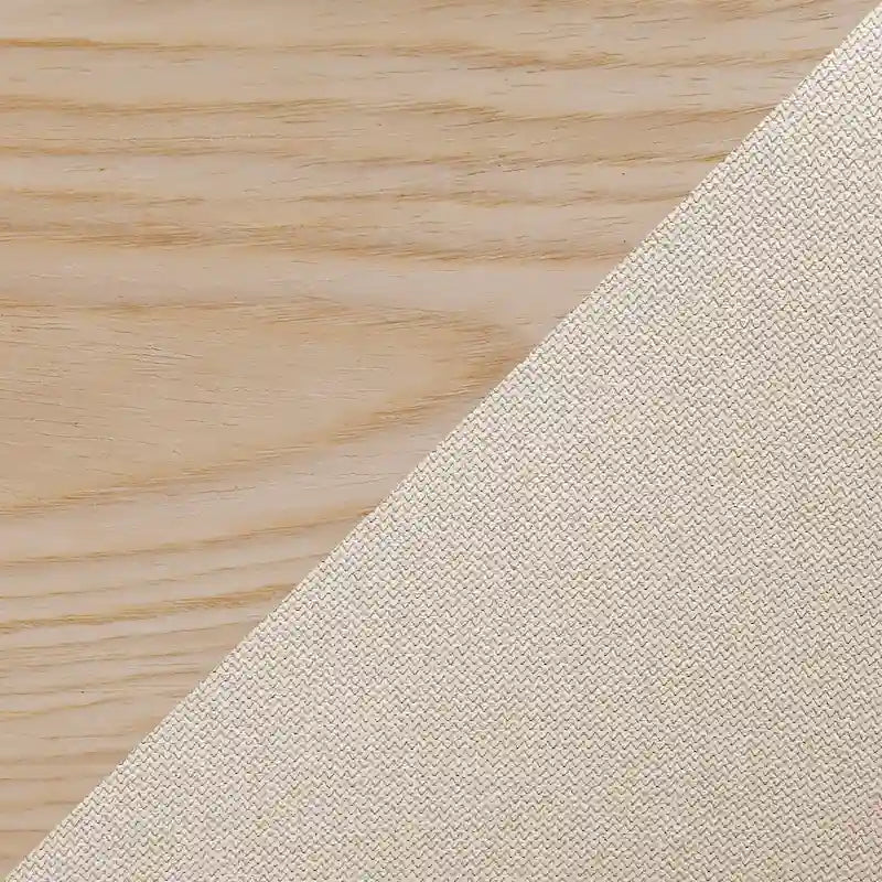 Chaises du milieu du siècle avec pieds fuselés en bois - Lot de 2