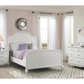 Martin Svensson Home Kelly Panel Bed, White