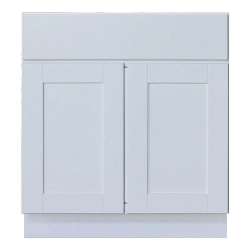 Sunny Wood Shaker Hill 30 Double Door Sink Base Cabinet