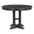 Table à manger de style rétro avec plateau extensible