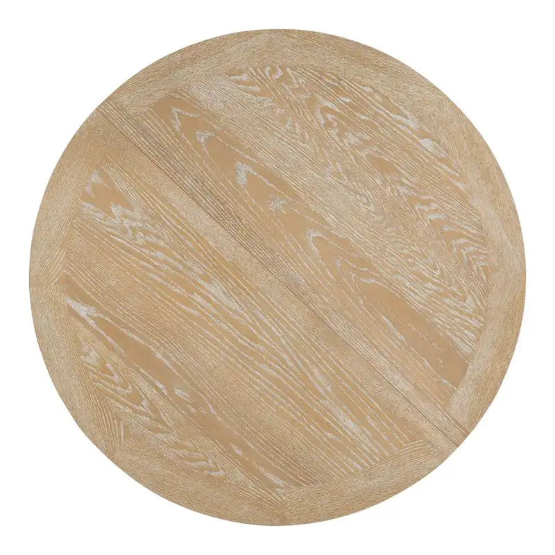 Table à manger de style rétro avec plateau extensible